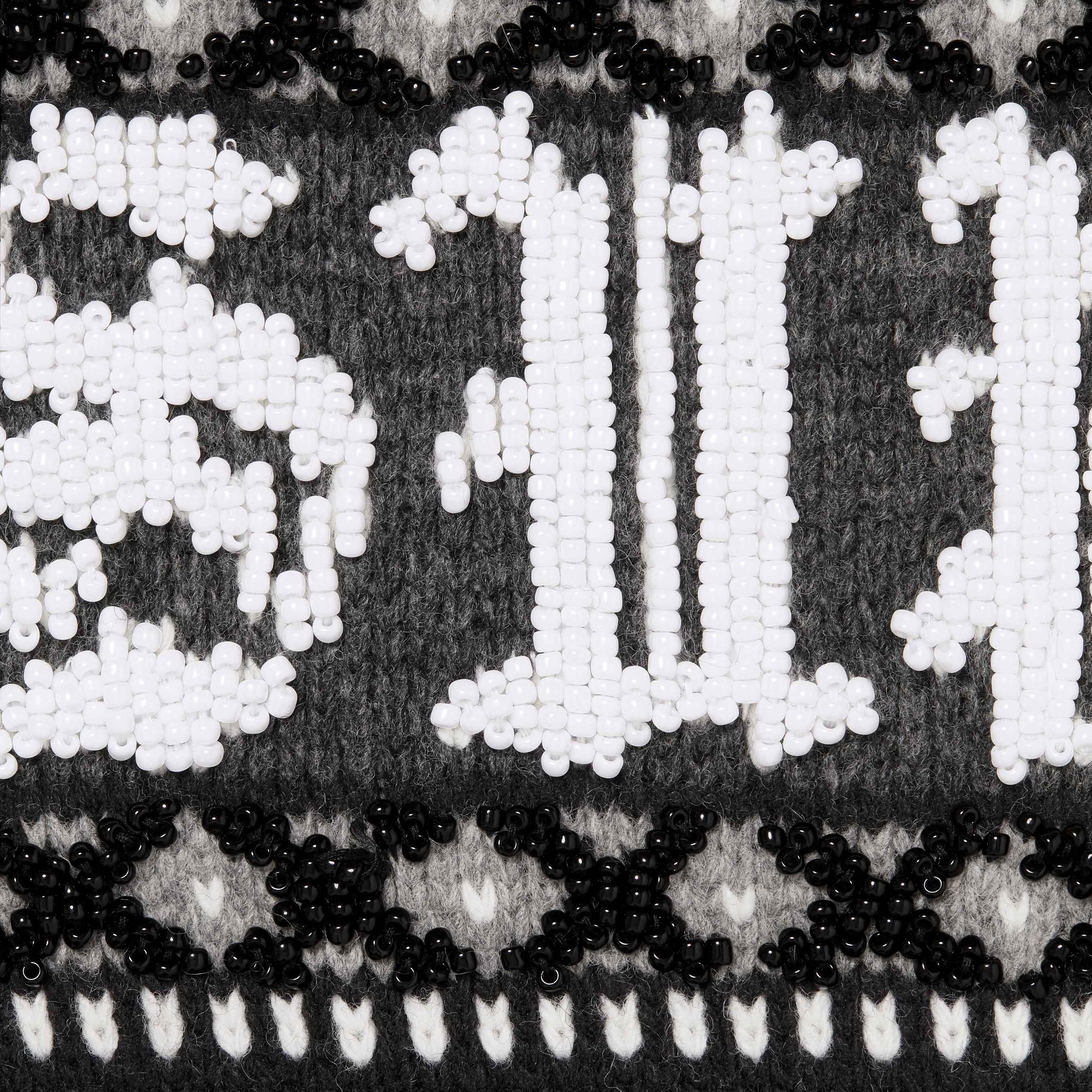 Beaded Zip Up Hooded Sweater view 5